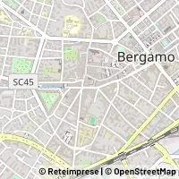 Hartă Bergamo