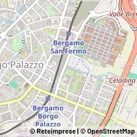 Hartă Bergamo