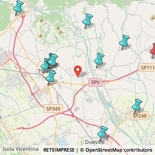Mappa Via Cavallarana, 36030 Sarcedo VI, Italia (5.27917)