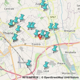 Mappa Via Cavallarana, 36030 Sarcedo VI, Italia (2.2225)