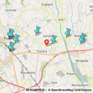 Mappa Via Cavallarana, 36030 Sarcedo VI, Italia (2.77182)
