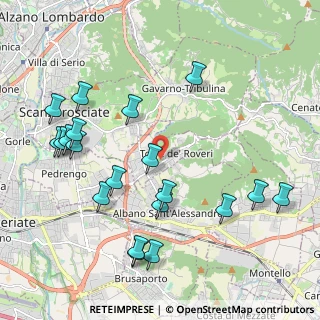 Mappa 24060 Torre De' Roveri BG, Italia (2.3345)