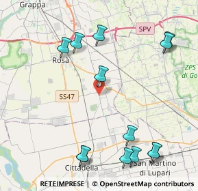 Mappa Via Salute, 36028 Rossano Veneto VI, Italia (5.10385)