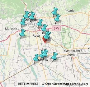 Mappa Via Salute, 36028 Rossano Veneto VI, Italia (6.68133)