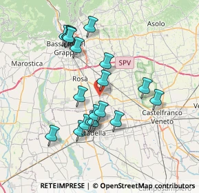 Mappa Via Salute, 36028 Rossano Veneto VI, Italia (6.77737)