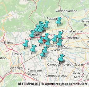 Mappa Via Salute, 36028 Rossano Veneto VI, Italia (9.8905)