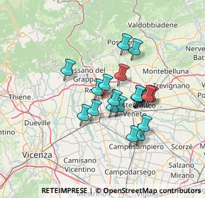 Mappa Via Salute, 36028 Rossano Veneto VI, Italia (10.208)