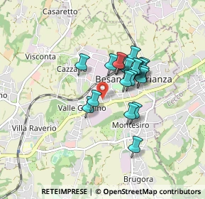 Mappa Via Sant'Anna, 20842 Besana in Brianza MB, Italia (0.634)