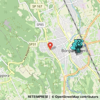 Mappa Via Franzi, 28021 Borgomanero NO, Italia (1.08583)