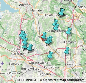 Mappa Retail Park, 21049 Tradate VA, Italia (6.88824)