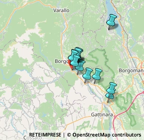 Mappa Centro Commerciale Rondò Regione Torame, 13011 Borgosesia VC, Italia (4.49143)