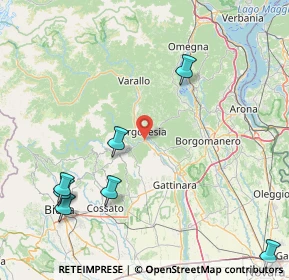 Mappa Centro Commerciale Rondò Regione Torame, 13011 Borgosesia VC, Italia (35.04909)
