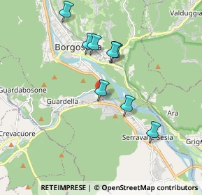 Mappa Centro Commerciale Rondò Regione Torame, 13011 Borgosesia VC, Italia (2.42909)