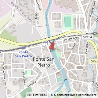 Mappa Via Giuseppe Garibaldi, 52, 24036 Ponte San Pietro, Bergamo (Lombardia)