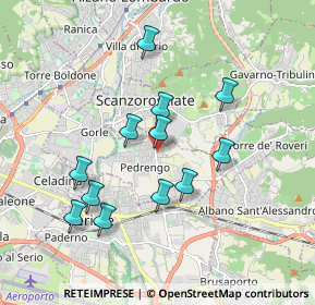 Mappa Viale Fratelli Kennedy, 24066 Pedrengo BG, Italia (1.6775)