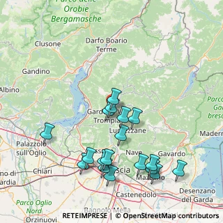 Mappa Via Maniva, 25060 Gardone Val Trompia BS, Italia (16.715)