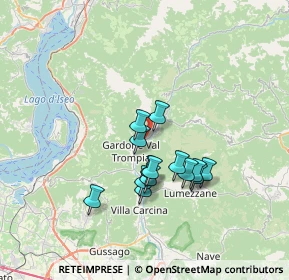 Mappa Via Maniva, 25060 Gardone Val Trompia BS, Italia (5.595)