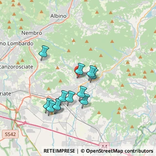 Mappa Via Monsignor Giovanni Biava, 24069 Cenate sotto BG, Italia (3.34917)