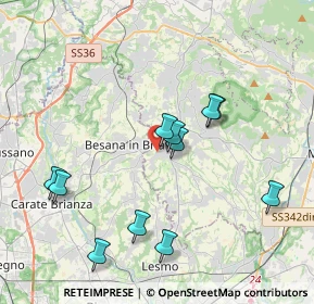 Mappa Via San Giuseppe, 23880 Casatenovo LC, Italia (3.79727)