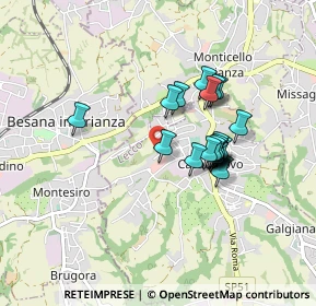 Mappa Via San Giuseppe, 23880 Casatenovo LC, Italia (0.679)