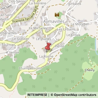 Mappa Frazione la Roche, 7, 11010 Aymavilles, Aosta (Valle d'Aosta)