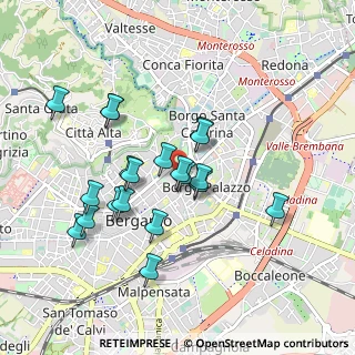 Mappa VIA T.TASSO, 24121 Bergamo BG, Italia (0.827)