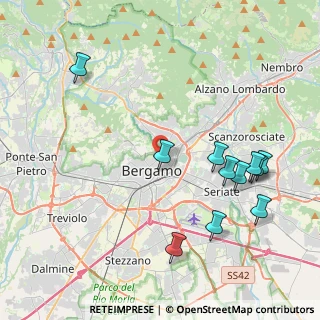Mappa VIA T.TASSO, 24121 Bergamo BG, Italia (4.53545)
