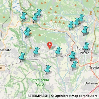 Mappa Via alle Brughiere, 24030 Terno D'isola BG, Italia (5.06556)