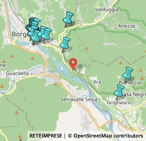 Mappa Reg. Fornacione, 13011 Borgosesia VC, Italia (2.6465)