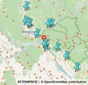 Mappa Reg. Fornacione, 13011 Borgosesia VC, Italia (3.60833)