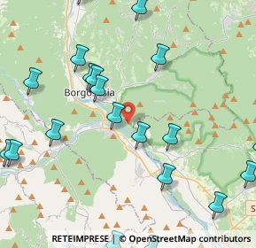 Mappa Reg. Fornacione, 13011 Borgosesia VC, Italia (5.3915)