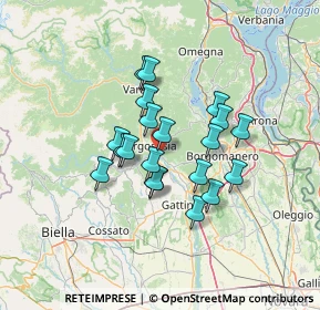 Mappa Reg. Fornacione, 13011 Borgosesia VC, Italia (10.2025)