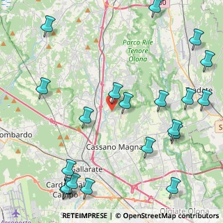 Mappa 21040 Oggiona con Santo Stefano VA, Italia (5.77)