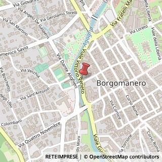 Mappa Viale Vittorio Veneto, 57, 28021 Borgomanero, Novara (Piemonte)