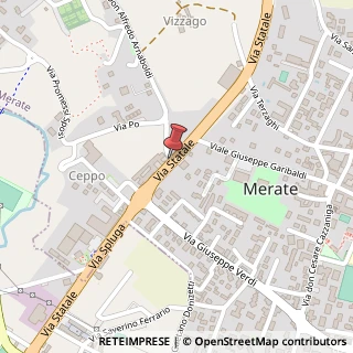 Mappa Via Statale, 10, 23807 Merate, Lecco (Lombardia)