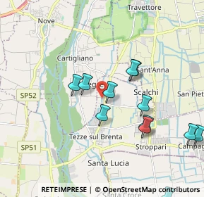 Mappa Via L. da Vinci, 36056 Tezze sul Brenta VI, Italia (2.00333)