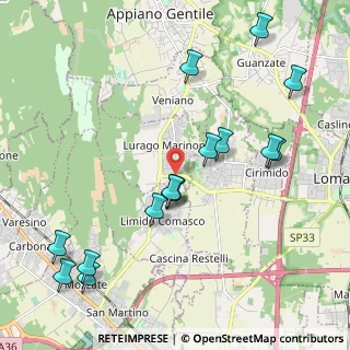 Mappa Via Vittorio Veneto, 22070 Lurago Marinone CO, Italia (2.29733)