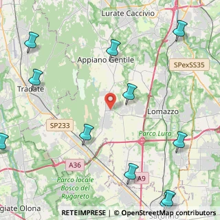 Mappa Via Vittorio Veneto, 22070 Lurago Marinone CO, Italia (6.31455)