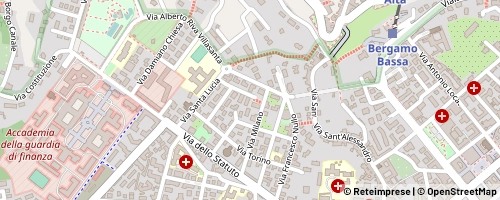 Mappa Bergamo