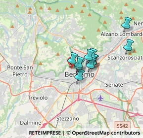 Mappa Via Bologna, 24128 Bergamo BG, Italia (2.35)