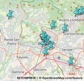 Mappa Via Bologna, 24128 Bergamo BG, Italia (4.13154)