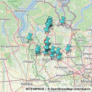 Mappa Via M. Perego, 21040 Carnago VA, Italia (10.5955)