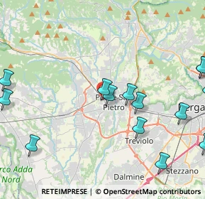 Mappa Via Piero Gobetti, 24036 Ponte San Pietro BG, Italia (5.65733)