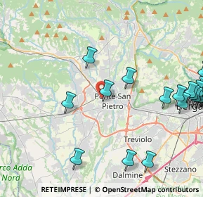 Mappa Via Piero Gobetti, 24036 Ponte San Pietro BG, Italia (5.7165)