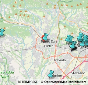 Mappa Via Piero Gobetti, 24036 Ponte San Pietro BG, Italia (5.6555)