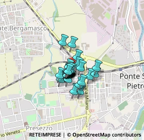Mappa Via Piero Gobetti, 24036 Ponte San Pietro BG, Italia (0.2)