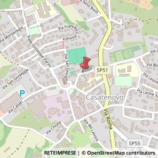 Mappa Via Giuseppe Garibaldi, 6, 23880 Casatenovo, Lecco (Lombardia)