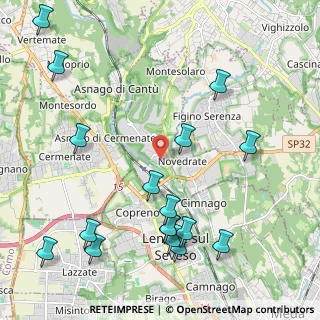 Mappa Via della Pernice, 22060 Carimate CO, Italia (2.61882)