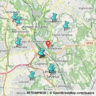Mappa Via della Pernice, 22060 Carimate CO, Italia (2.36545)
