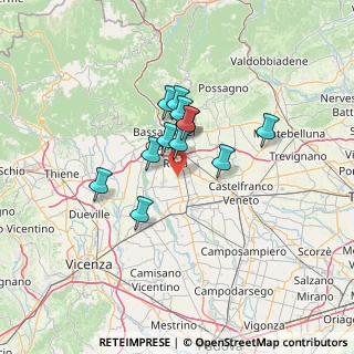 Mappa SS 47 della Valsugana, 36027 Vittorio Veneto , Italia (9.45333)